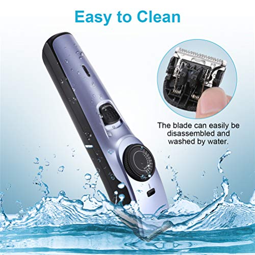 Cortapelos Hombre Profesional, Sin cable Cortadora de Pelo Recargable Electrico Kit de Corte de Pelo Con Barba con Perilla Ajustable de 1-10 mm Para Hombres y Familiar