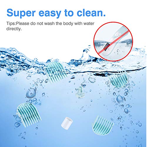 Cortapelos para Bebés con Peine Guía, Lima de Uñas del Niños Recargables con USB, Pantalla LCD, Eléctrico Clipper Inalámbrico Kit del corte del pelo con Safe Ceramic Blade.