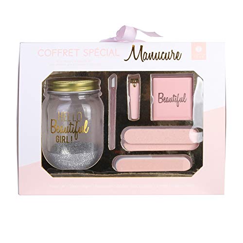 cosmetic Club Coffret Mason Jar Beaute blanco