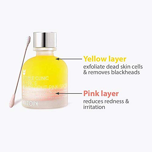 COSMÉTICOS COREANOS, MIZON_ Acence Blemish Out Pink Spot 30ml (Cuidado de la piel, áreas tópicas, solución dedicada, protección de la piel) [001KR]