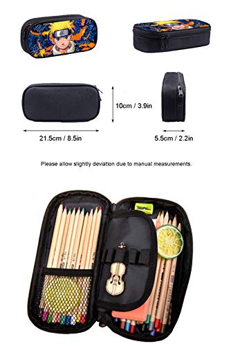 Cosstars One Piece Anime Imagen Bolsas de Papelería Estuche de Lápices Plumier Caso Pluma Bolsa Stationery Pencil Case /4