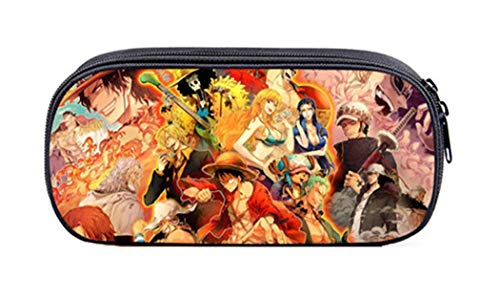 Cosstars One Piece Anime Imagen Bolsas de Papelería Estuche de Lápices Plumier Caso Pluma Bolsa Stationery Pencil Case /4