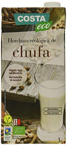 Costa Eco - Horchata de Chufa Ecológica, 6 x 1L