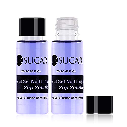 CoulorButtons 1 Botella 20ml UR SUGAR Gel Polivinílico UV Soak Off Nail Liquid Slip Solution Gel Creador Acrílico Extendido