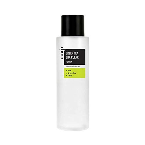 Coxir Greentea BHA Clear Toner, Tónico 1 Unidad 150 ml
