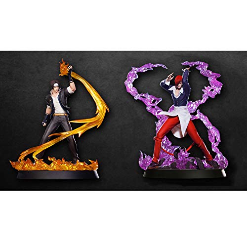 CQ El Rey de Combatientes '97" : Iori Yagami y Kyo Kusanag Estatua 1/8 Escala Acción PVC Figura (2 Pac) Toys