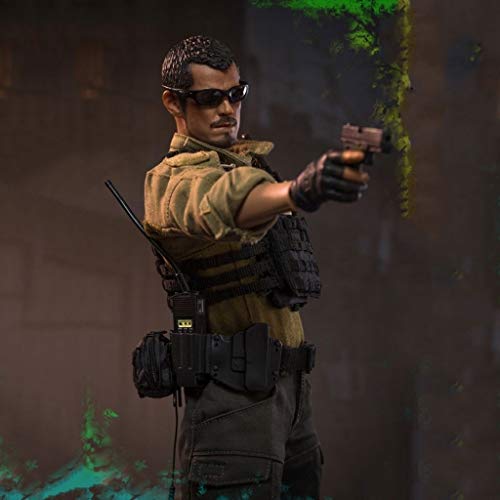 CQ Suicide Squad Militar Juguetes 1/6 Escala PMC Líder del Equipo Richard Bandera de 12 Pulgadas Flexible Masculino Colección Modelo Soldado Toys