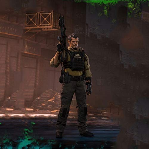 CQ Suicide Squad Militar Juguetes 1/6 Escala PMC Líder del Equipo Richard Bandera de 12 Pulgadas Flexible Masculino Colección Modelo Soldado Toys