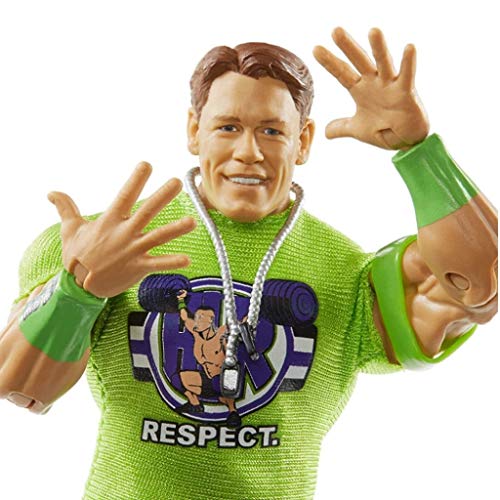 CQ WWE Juguetes de 6 Pulgadas Escala colector Elite Serie John Cena Atcion Figura Regalos for WWE Superstars clásicos Aficionados Toys
