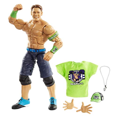 CQ WWE Juguetes de 6 Pulgadas Escala colector Elite Serie John Cena Atcion Figura Regalos for WWE Superstars clásicos Aficionados Toys