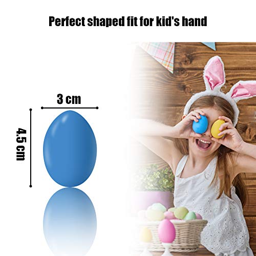 Crayones para Niños Pequeños, 9 Colores Surtidos Crayones Seguro y Lápices de Pintura Lavables Juguetes, Apilables para Niños y Niñas Regalo de Pascua (Forma Huevo)