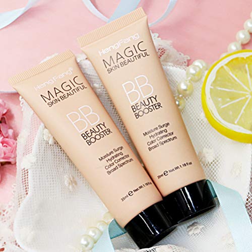 Crema BB Cream de 35 ml, aclarador facial hidratante, crema de aislamiento, corrector, reparación líquida, corrector, alisado de base corrector.