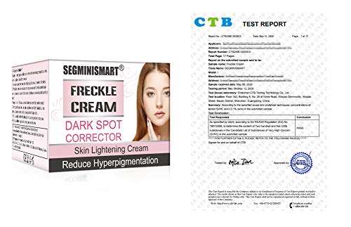 Crema Blanqueadora, Anti Manchas Cara, Whitening Cream, Anti Manchas regeneradora y aclarante,Tono de piel desigual, puntos oscuros