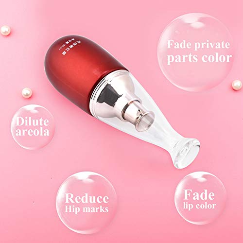 Crema blanqueadora para partes privadas, piel natural, rejuvenecimiento de la vitamina C, crema para axila, pezones, codos, piernas, rodillas, bikini, zona de la lejía, 30 ml