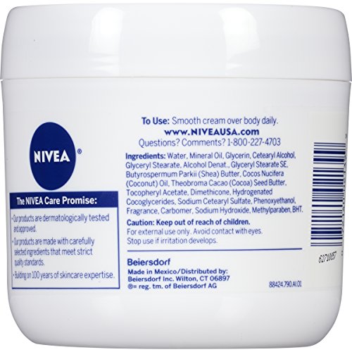 Crema corporal para mantequilla de cacao Nivea de 45,7 g