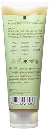 Crema de gel para cabello antiencrespamiento Shea Moisture, de karité virgen y cupuazú, 236 ml