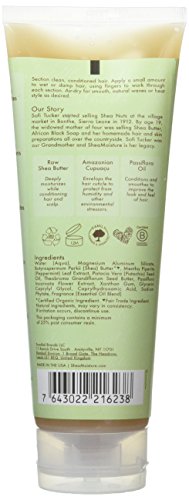 Crema de gel para cabello antiencrespamiento Shea Moisture, de karité virgen y cupuazú, 236 ml