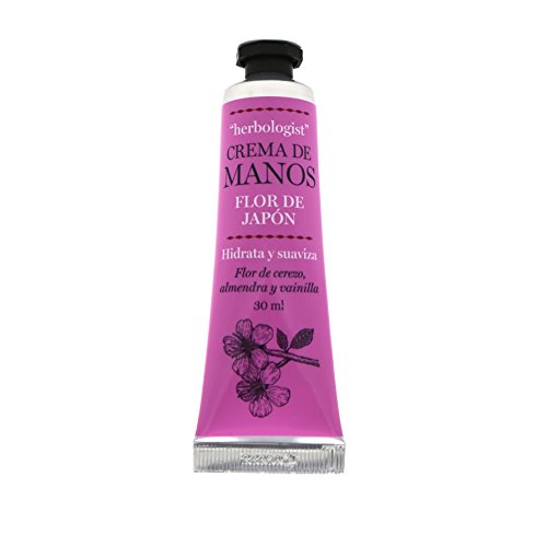 Crema de Manos con Flor de Japón, Almendra y Vainilla. Hidrata y Suaviza - 30 ml