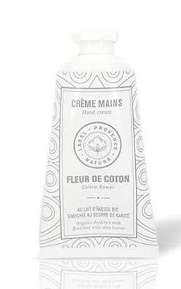 Crema de manos FLOR DE ALGODON con leche de burra Bio 50ml Bell'Anesse en provence