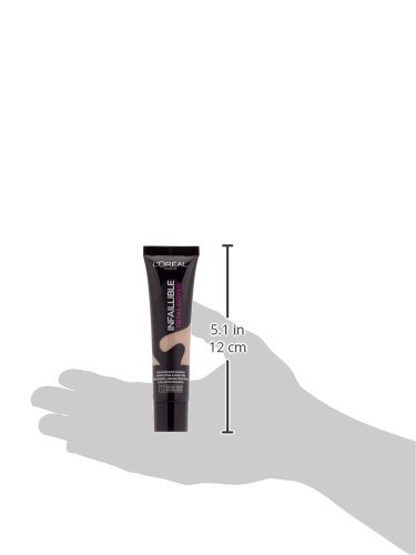Crema de maquillaje L'Oréal Paris Infaillible Total Cover Foundation.