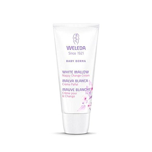 Crema de Pañal de Malva Blanca para Bebé - Weleda (50 ml) - Se envia con: muestra gratis y una tarjeta superbonita que puedes usar como marca-páginas!