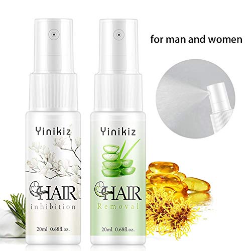 Crema Depilatoria, Espray Removedor De Cabello, Inhibiendo Y Reduciendo El Crecimiento Del Cabello Para Rostro Cuerpo Pieles Sensibles Mujeres Hombres, Reparador Hidratante Seguro Inhibidor Natural