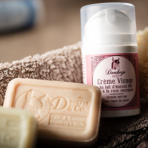 CREMA FACIAL DE LECHE DE BURRA Y ROSA MOSQUETA