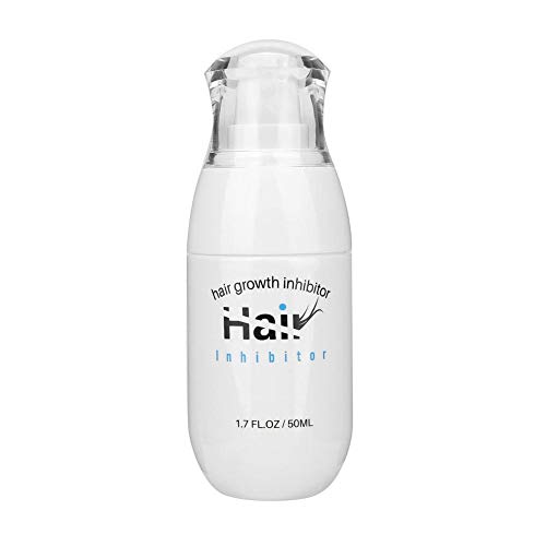 Crema Hidratante para la Piel con Inhibidor del Crecimiento del Cabello Suave Crecimiento Lento del Cabello Crema para Eliminar el Vello de la Axila Pierna y Bikini 50ml(50ml)