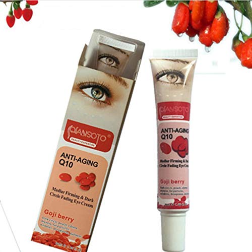 Crema para los ojos(30g) Red GOJI Eye Cream versión inglesa, Formulada para Elevar Rápida y Eficazmente los Párpados Caídos Antiarrugas hidratante con Elastina, Bolsas y Enrojecimiento