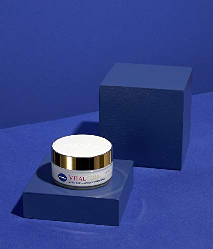 Crema protectora Nivea de día con soja, FPS 30, 1 unidad (50 ml).