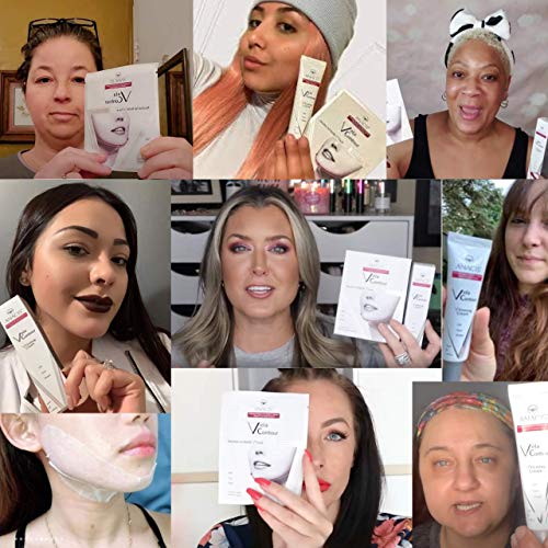 Crema reductora de barbilla doble para cuello reafirmante y contorno de vela, 30 ml