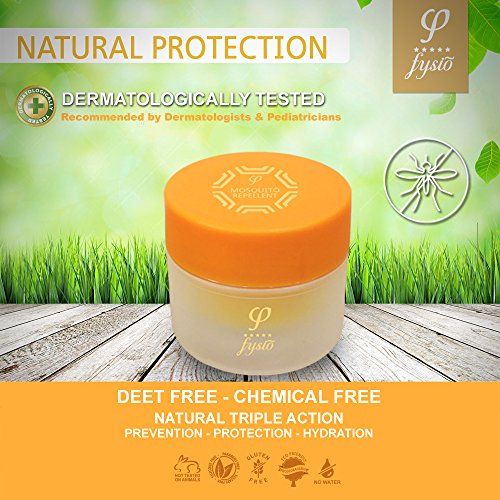 Crema Repelente Mosquitos - Repelente de Insectos para Bebés - Con Cera de Abeja Orgánica, Aceite de Oliva Virgen Extra y Aceites Esenciales - 50ml - Sin DEET - Adecuado para niños y bebés