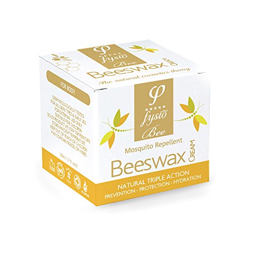 Crema Repelente Mosquitos - Repelente de Insectos para Bebés - Con Cera de Abeja Orgánica, Aceite de Oliva Virgen Extra y Aceites Esenciales - 50ml - Sin DEET - Adecuado para niños y bebés
