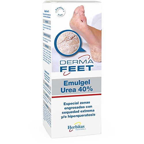 CREMA UREA PIES 40% 60 ml. DERMAFEET (Pies extremadamente secos) Incluye Guia para el Cuidado del pie GRATIS