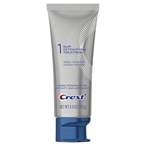 Crest Gum Detoxify + Whitening 2 Step Toothpaste, 4.0 oz and 2.3 oz