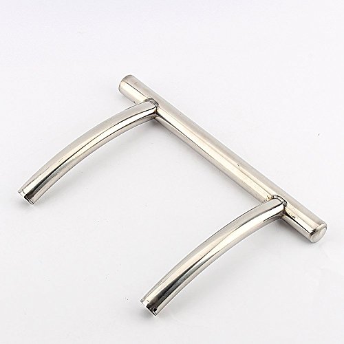 Crisnails Apoyapiés Metálico Reposapies para Sillones de Peluquería Belleza Tatuaje 30*19*20 cm, Color Plateado