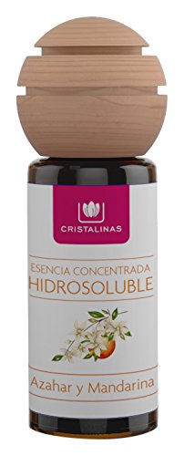 CRISTALINAS. Esencia para Humidificador ultrasonico. Esencia para difusor de Aromaterapia. Humidificarores ambientadores. Aceite Natural. Esencia concentrada Hidrosoluble. 25ml. Aroma Azahar