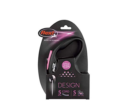 Croci C5055240 Flexi Design Cord, S, 5M, Rosa