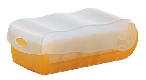 CROCO Lern-, Telefon- und Karteibox  A8 (orange/trans./klar.)