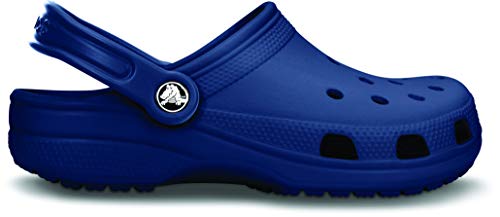 Crocs Classic U, Zuecos con Correa Trasera Unisex Adulto, Azul Navy 410, 43/44 EU