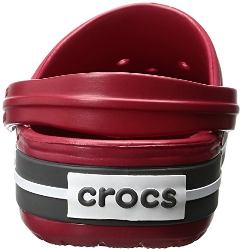 Crocs Crocband U, Zuecos Unisex Adulto, Rojo (Pepper), 45-46 EU