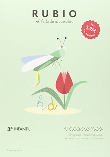 Cuaderno Rubio A4 Vacaciones 3 EDUCACION Infantil