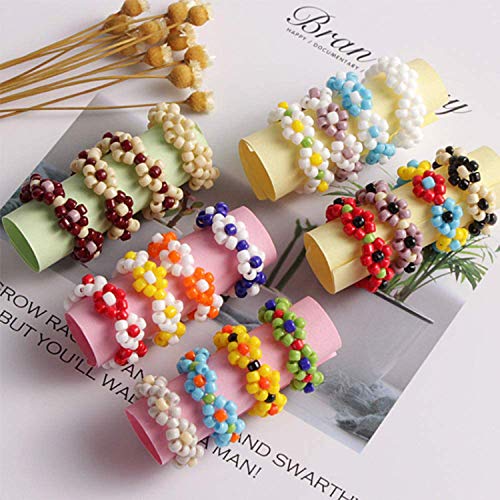 Cuentas de Cristal para Los niños DIY Pulseras Collares y Joyería-Making, 3mm Mini Regalo Cadena Cadena de Cuentas de Fabricación de Juego(15 Colores)