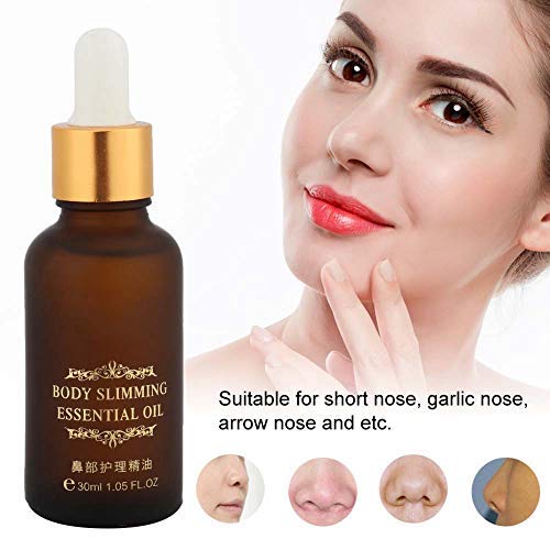 Cuidado de la Nariz Aceite Esencial, lifting de Nariz Aceite Esencial de Masaje Hidratante, Aceite Nasal -30ml