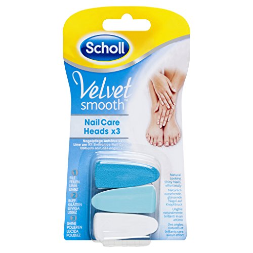 Cuidado de uñas Scholl Velvet Smooth, sistema de repuestos.