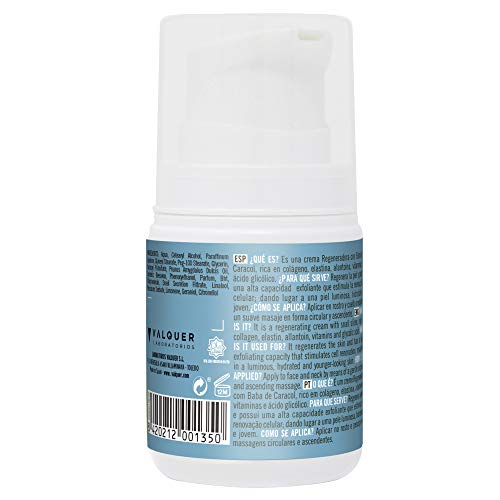 Cuidados Crema con Baba de Caracol regeneradora. Crema facial hidratante con colágeno - 50 ml