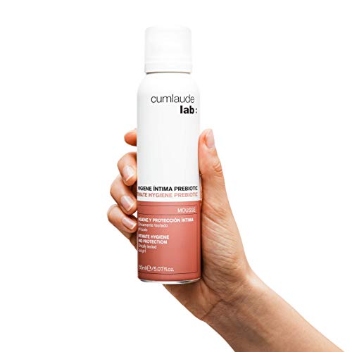 CUMLAUDE Lab Prebiotic - Mousse de Higiene y Protección Íntima con Prebióticos - 150 ml