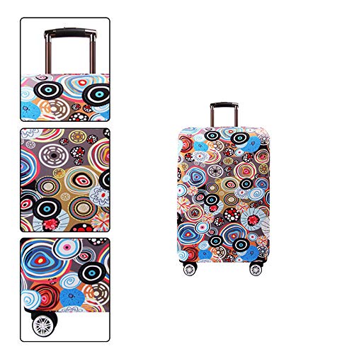 Cupcinu Cubierta de Equipaje de Viaje Lavable Paisaje de Venecia Diseñado Maleta Funda Protectora Funda elástica Funda Protectora para Viaje (S)