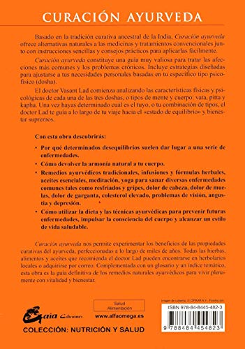 Curación Ayurveda: Guía completa para el tratamiento en el hogar (Nutrición y salud)