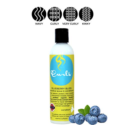 CURLS Blueberry Bliss Reparative Leave-in Conditioner - 8.0 oz by Curls